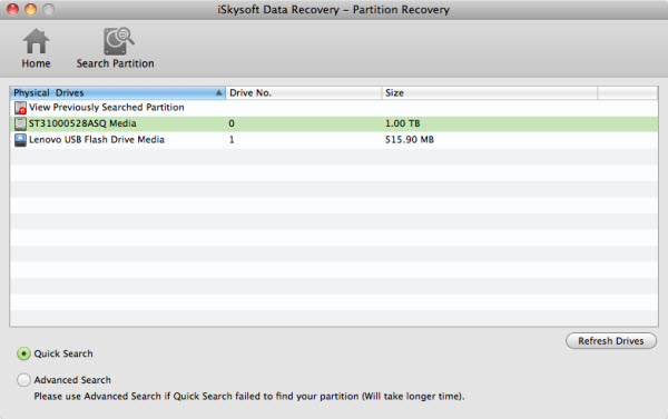 partition data recovery for mac guide