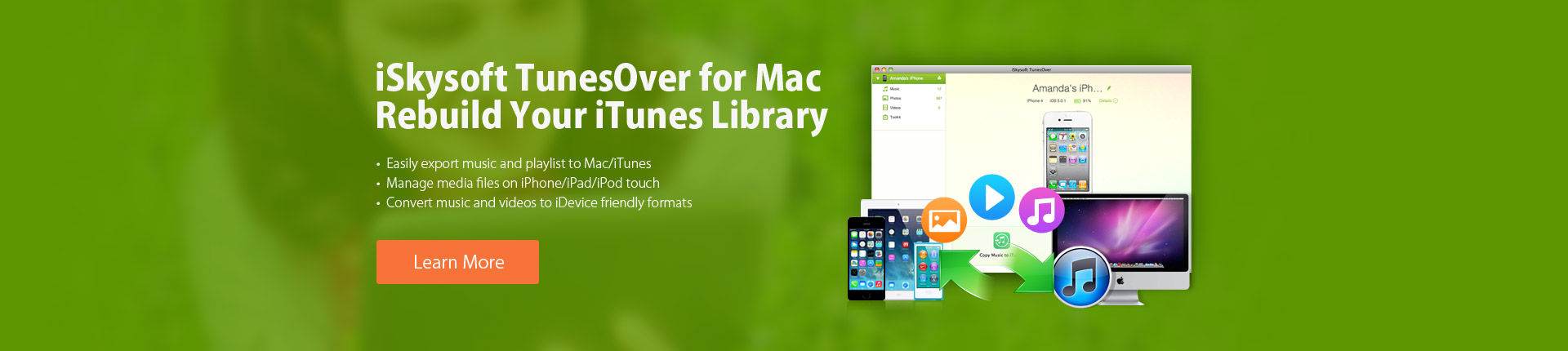 TunesOver for Mac