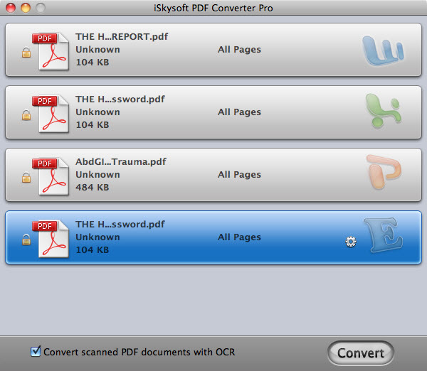 Convert Protected Pdf