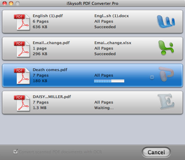 Convert Protected PDF files