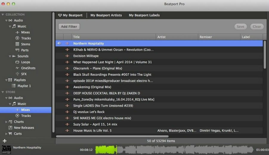 beatport pro will not import itunes library