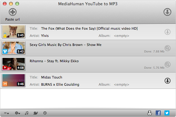 MediaHuman YouTube to MP3 Converter