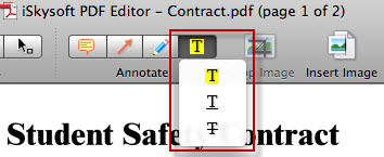 highlight in pdf